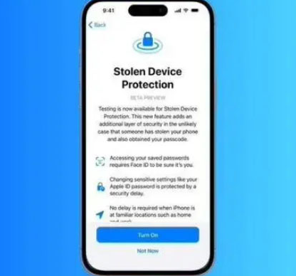 周口苹果授权维修店分享被盗设备保护功能开启方法 