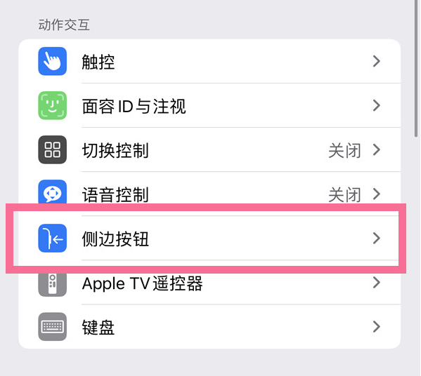 周口苹果14维修店分享iPhone14 Plus侧键双击下载功能关闭方法 